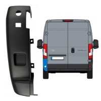 Aizmugurējā bufera stūris 180 grādi priekš Toyota Proace Max 2024- / Kreisā 15941
