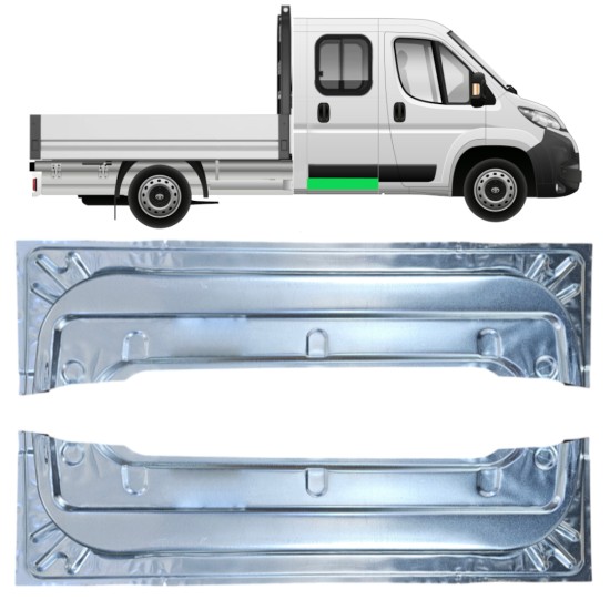Aizmugurējo durvju iekšējā daļa priekš Toyota Proace Max 2024- / Kreisais+Labais 16635