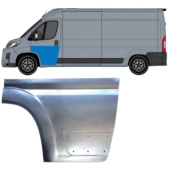 Priekšpuse durvju panelis priekš Toyota Proace Max 2024- / Kreisā 16716