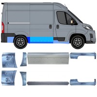 Remontdaļu komplekts priekš Toyota Proace Max 2024- / Kreisais+Labais 16752