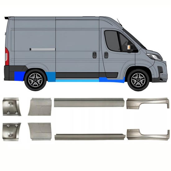 Remontdaļu komplekts priekš Toyota Proace Max 2024- / Kreisais+Labais 16688