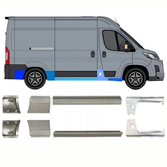 Remontdaļu komplekts priekš Toyota Proace Max 2024- / Kreisais+Labais 16714