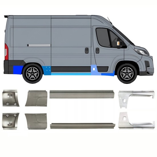 Remontdaļu komplekts priekš Toyota Proace Max 2024- / Kreisais+Labais 16713