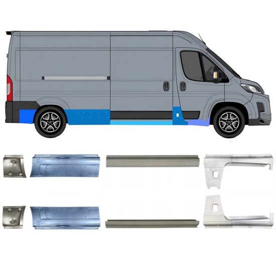 Remontdaļu komplekts priekš Toyota Proace Max 2024- / Kreisais+Labais 16709