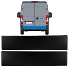 Aizmugurējo durvju sānu josla priekš Toyota Proace Max 2024- / Kreisais+Labais 15933