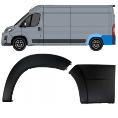 Aizmugurējā sānu josla priekš Toyota Proace Max 2024- / Kreisā 15910