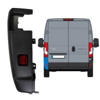 Aizmugurējā bufera stūris 270 grādi priekš Toyota Proace Max 2024- / Kreisā 15939