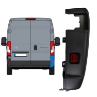 Aizmugurējā bufera stūris 270 grādi priekš Toyota Proace Max 2024- / Labā 15938