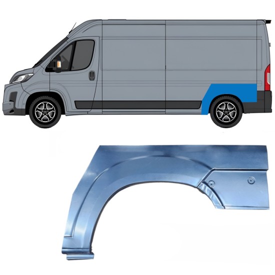 Aizmugurējā arka priekš Toyota Proace Max 2024- / Kreisā 16690