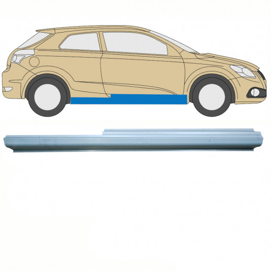 Slieksnis priekš Kia Pro Ceed 2006-2012 / Labā 10820