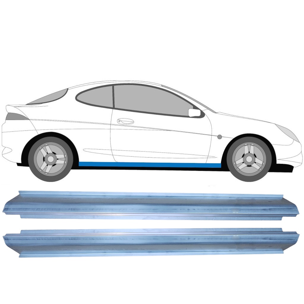 Slieksnis Priekš Ford Puma 1997-2002 / Kreisais+Labais / Komplekts 9186