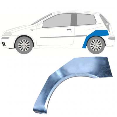 Aizmugurējā arka priekš Fiat Punto 2 1999-2010 / Kreisā 7268