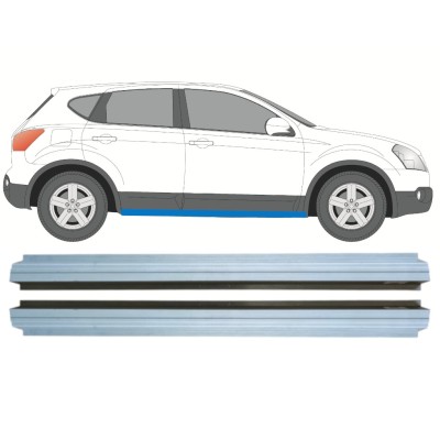 Iekšējais slieksnis priekš Nissan Qashqai 2007-2013 / Kreisais+Labais / Komplekts 14980