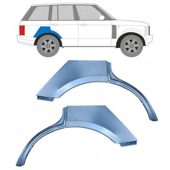 Aizmugurējā arka priekš Land Rover Range Rover 2002-2012 / Kreisais+Labais / Komplekts 10287