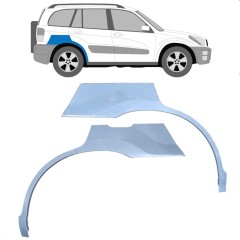 Aizmugurējā arka priekš Toyota Rav4 2000-2005 / Kreisais+Labais / Komplekts 9432