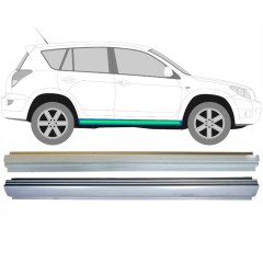 Iekšējais un ārējais slieksnis priekš Toyota Rav4 2006-2013 / Kreisais = Labais (simetrisks) / Komplekts 14904