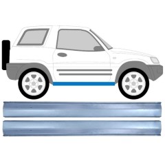 Slieksnis priekš Toyota Rav4 1994-2000 / Kreisais = Labais (simetrisks) / Komplekts 9360