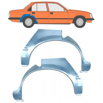 Aizmugurējā arka priekš Opel Rekord E 1982-1986 / Kreisais+Labais / Komplekts 10278