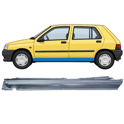 Pilns slieksnis priekš Renault Clio I 1990-1998 / Kreisā 11013