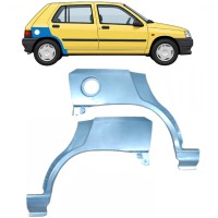 Aizmugurējā arka priekš Renault Clio I 1990-1998 / Kreisais+Labais / Komplekts 9849