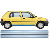 Sliekšņa apakšējā daļa priekš Renault Clio I 1990-1998 / Kreisais+Labais / Komplekts 9850