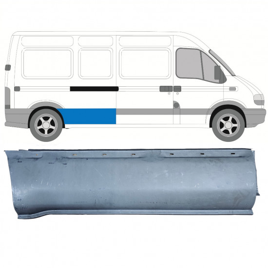 Sānu daļa priekš Opel Movano / R Master 1998-2010 / LWB / Labā 7371