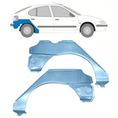 Aizmugurējā arka priekš Renault Megane I Scenic 1995-2003 / Kreisais+Labais / Komplekts 10101