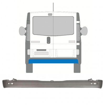 Aizmugurējais bamperis priekš Renault Trafic 2001-2014 8207