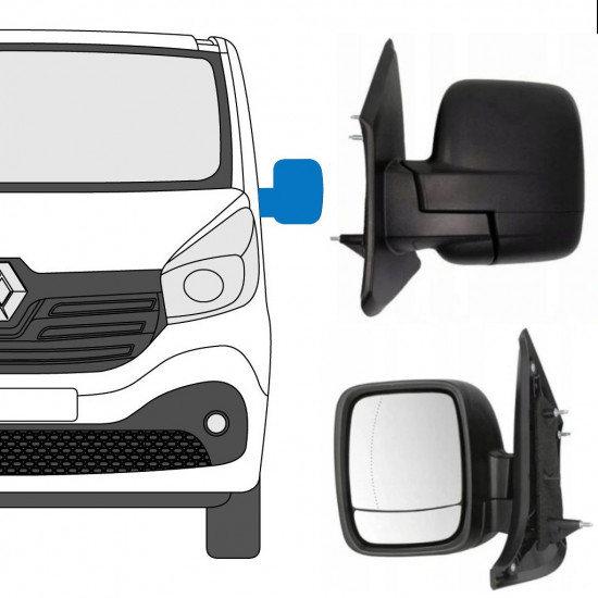 Pogulis manuāls priekš Renault Trafic 2014- / Kreisā 8228