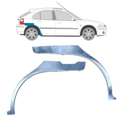 Aizmugurējā arka priekš Rover 25 200 MG ZR 1995-2005 / Kreisais+Labais / Komplekts 9194