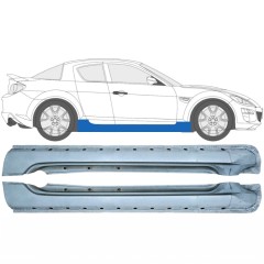 Pilns slieksnis priekš Mazda RX-8 2003-2012 / Kreisais+Labais / Komplekts 9284