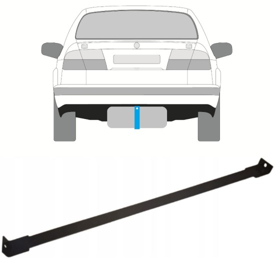 Degvielas tvertnes kronšteini priekš Saab 9-5 1997-2010 15030