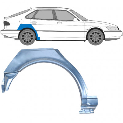 Aizmugurējā arka priekš Saab 900 1994-1998 / Labā 6983