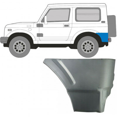 Aizmugurējā arka aizmugurējā daļa priekš Suzuki Samurai 1981-2004  / Kreisā 7024