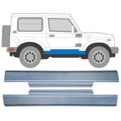 Slieksnis priekš Suzuki Samurai 1981- / Kreisais+Labais / Komplekts 16143