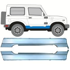 Pilns slieksnis priekš Suzuki Samurai 1981- / Kreisais+Labais / Komplekts 10030