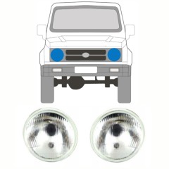Priekšējais lukturis priekš Suzuki Samurai 1981- / Kreisais+Labais / Komplekts 12651