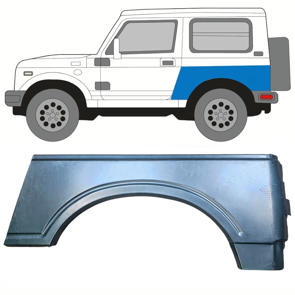Aizmugurējā Arka Priekš Suzuki Samurai 1981- / Kreisā 10815