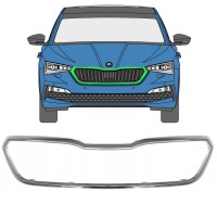 Radiatora restes rāmis priekš Skoda Scala 2019- 16227