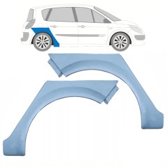 Aizmugurējā arka priekš Renault Scenic II 2003-2009 / Kreisais+Labais / Komplekts 10229
