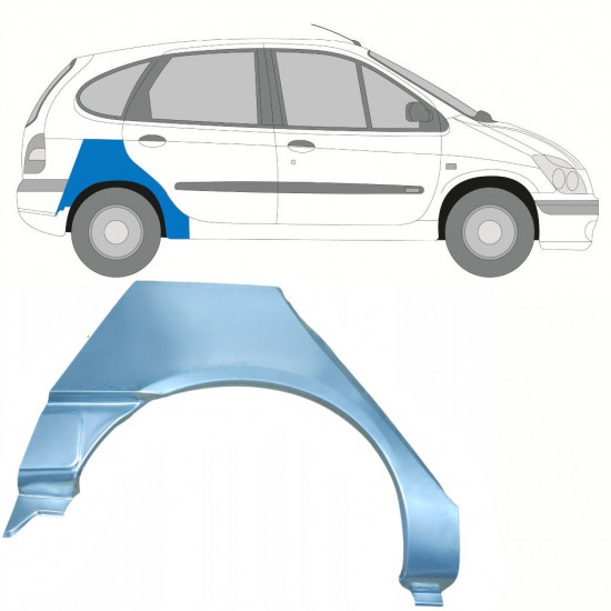 Aizmugurējā arka priekš Renault Scenic 1995-2003 / Labā 8403