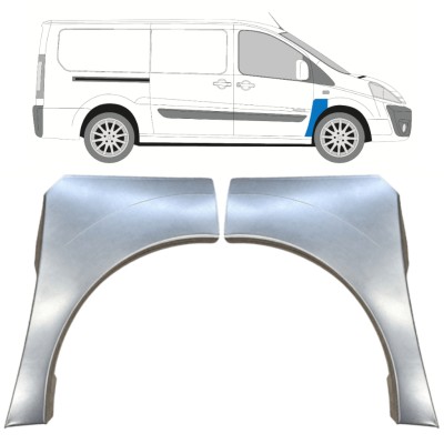Priekšējā spārna daļa priekš Fiat Scudo 2007-2016 / Kreisā / Labā / Kreisais+Labais / Komplekts 12899