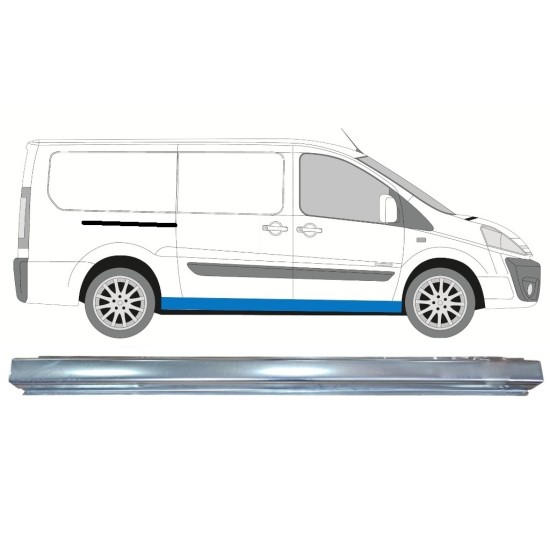 Pilns slieksnis priekš Fiat Scudo 2007-2016 / Labā 7774