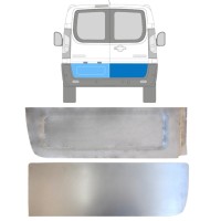 Aizmugurējo durvju ārējā daļa priekš Fiat Scudo 2007-2016 / Kreisais+Labais / Komplekts 15108