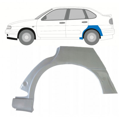 Aizmugurējā arka priekš Seat Ibiza Cordoba 1993-2002 / Kreisā 7861