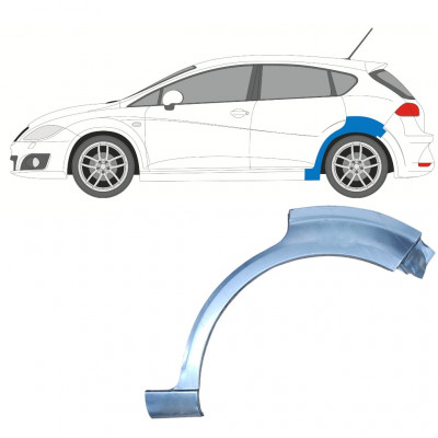 Aizmugurējā arka priekš Seat Leon 2005-2012 / Kreisā 8127