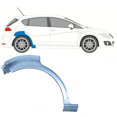 Aizmugurējā arka priekš Seat Leon 2005-2012 / Labā 8126