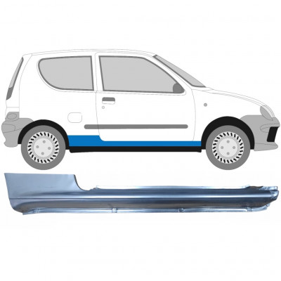 Pilns slieksnis priekš Fiat Seicento 1998-2010 / Labā 6509