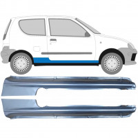 Pilns slieksnis priekš Fiat Seicento 1998-2010 / Kreisais+Labais / Komplekts 9598