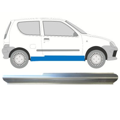 Slieksnis priekš Fiat Seicento 1998-2010 / Labā 14717